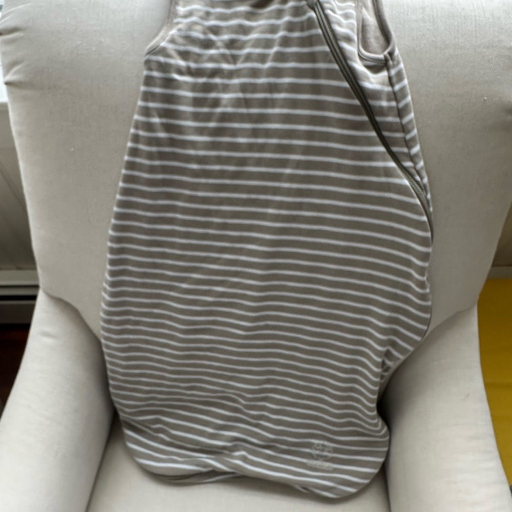 Woolino Striped Wearable Blanket - Earth Brown